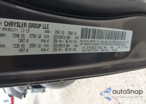 2014 Dodge Journey Sxt from USA, damaged, VIN 3C4PDDBG2ET174313